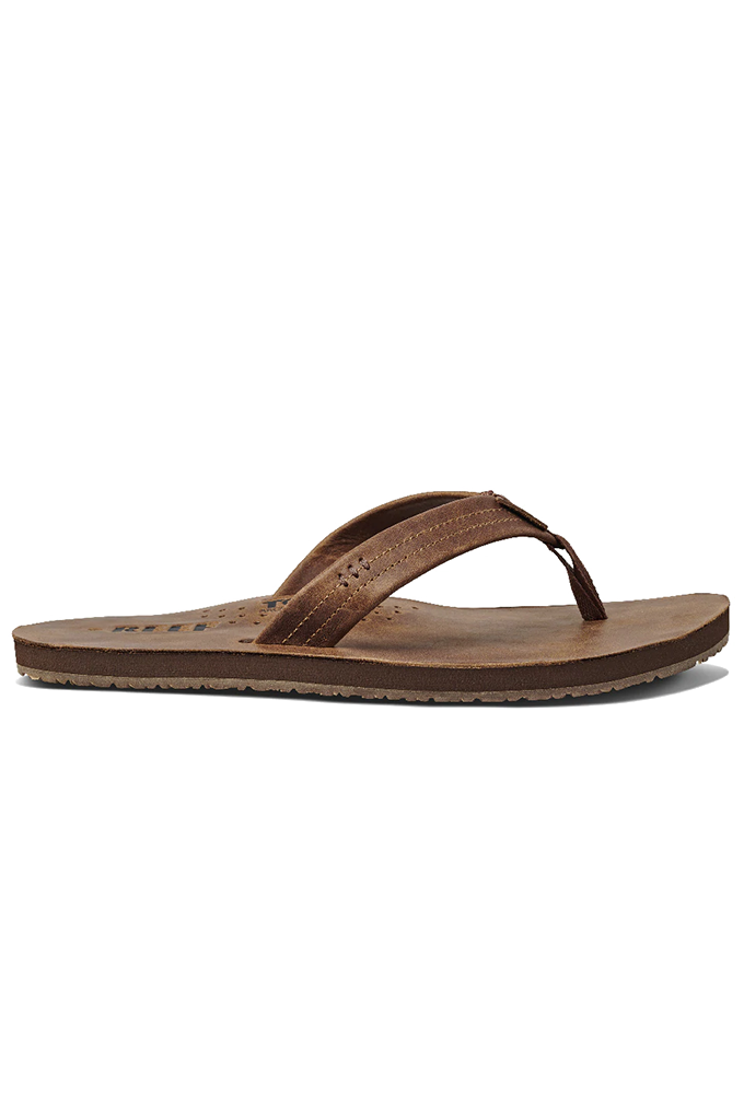 Reef Draftsmen Leather Flip Flop Sandals