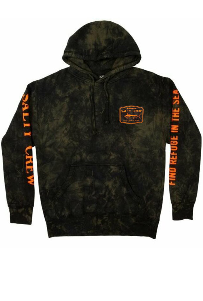 Salty Crew Stealth Tie Dye Fleece Hoodie