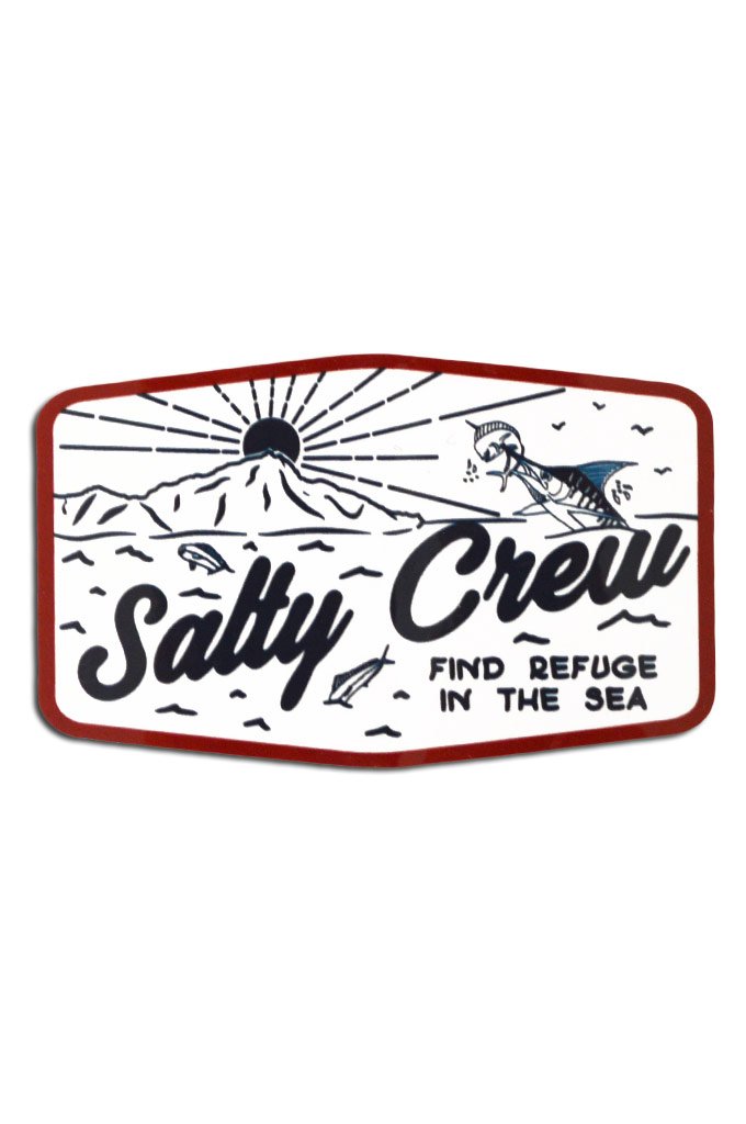 Salty Crew Frenzy 4" Sticker - Mainland Skate & Surf