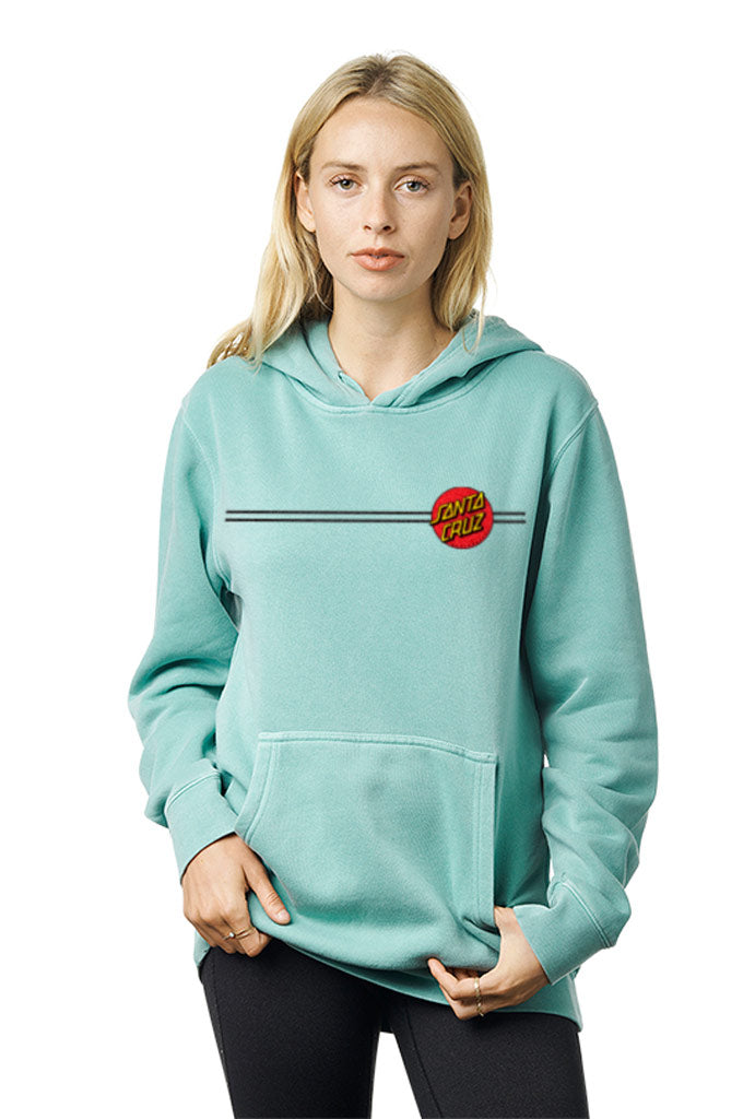 Womens Hoodie Green Santa Cruz Hoodie Santa Cruz Women's Classic