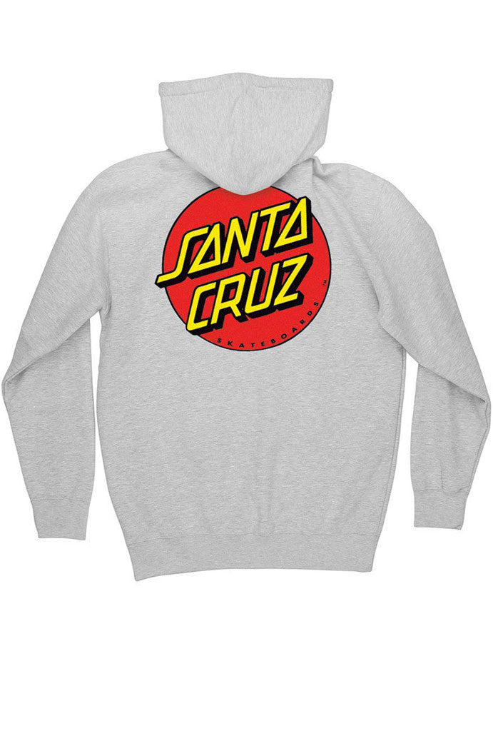 Santa Cruz Classic Dot Pull Over L/S Hoody - Mainland Skate & Surf