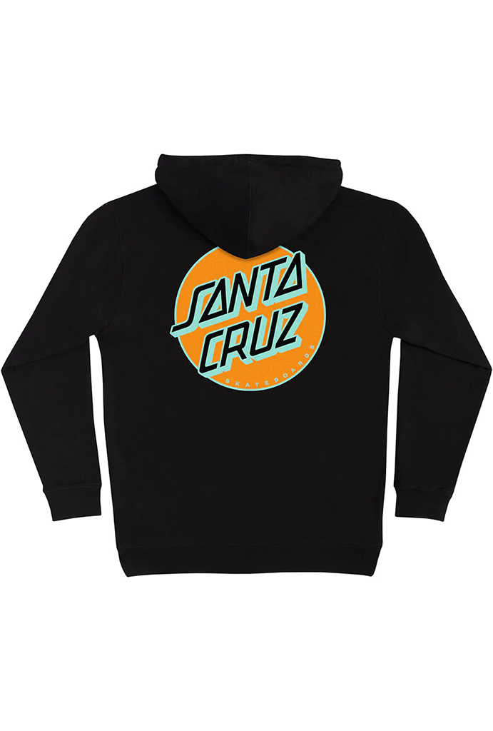 Santa cruz rainbow dot pullover hoodie hotsell