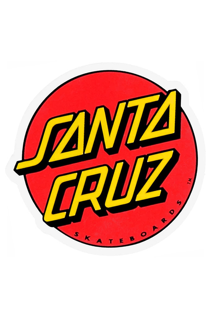 Santa Cruz Classic Dot Decal Sticker