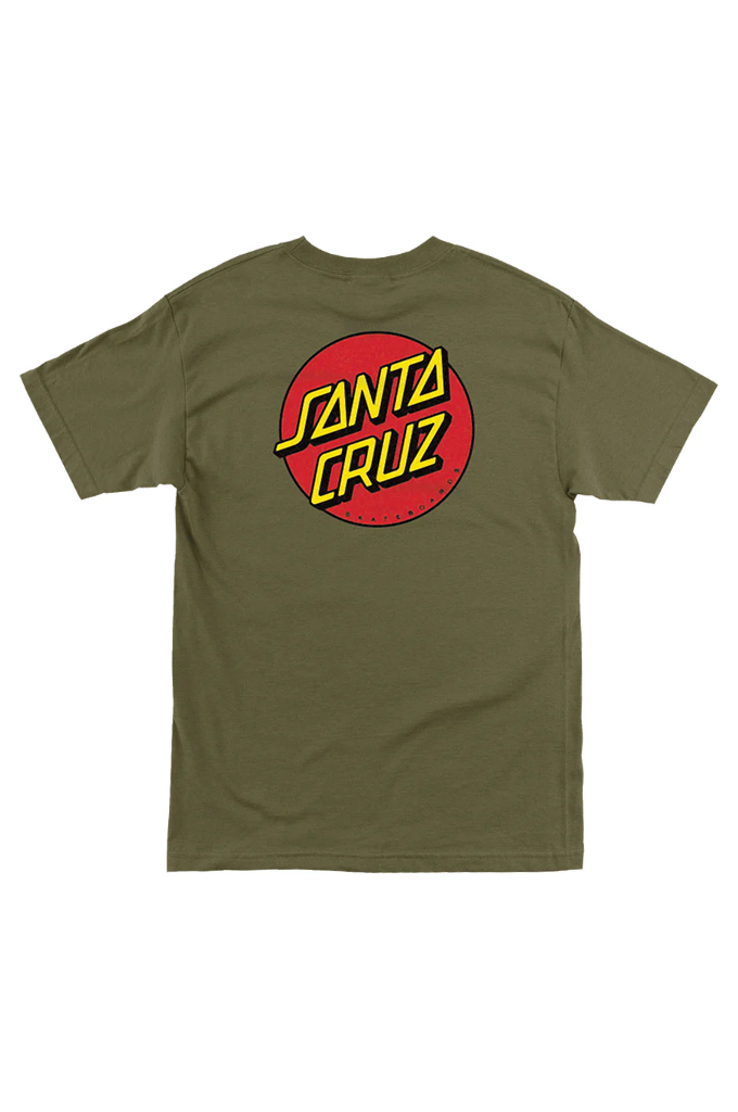 Santa Cruz Classic Dot Chest SS Regular Fit Tee