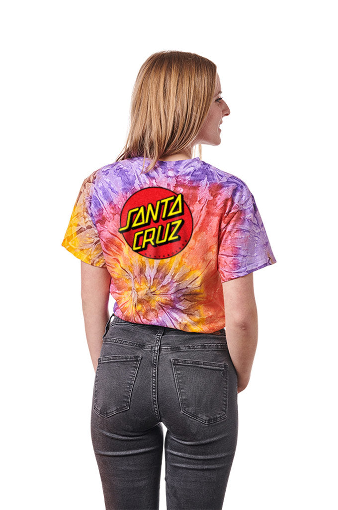 Santa Cruz Womens Classic Dot Fitted Tee