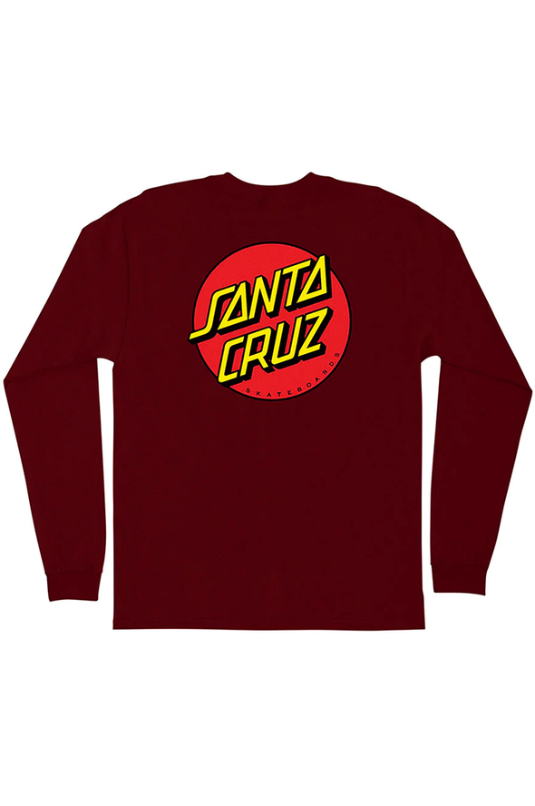 Santa Cruz Classic Dot Regular Long Sleeve Shirt