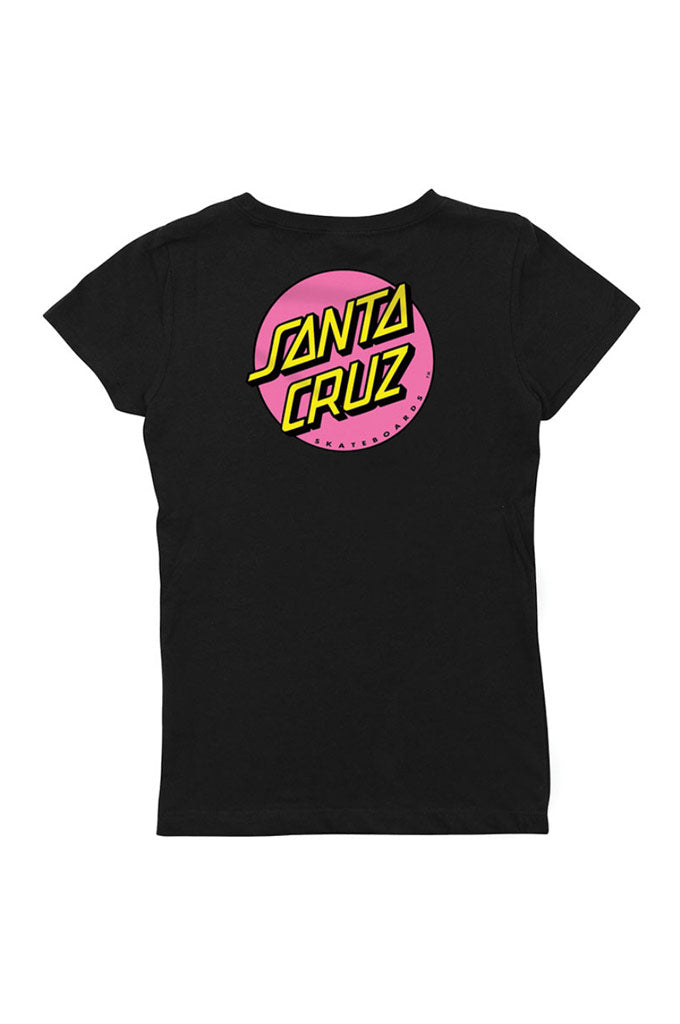 Santa Cruz Other Dot Fitted Girls Tee - Mainland Skate & Surf