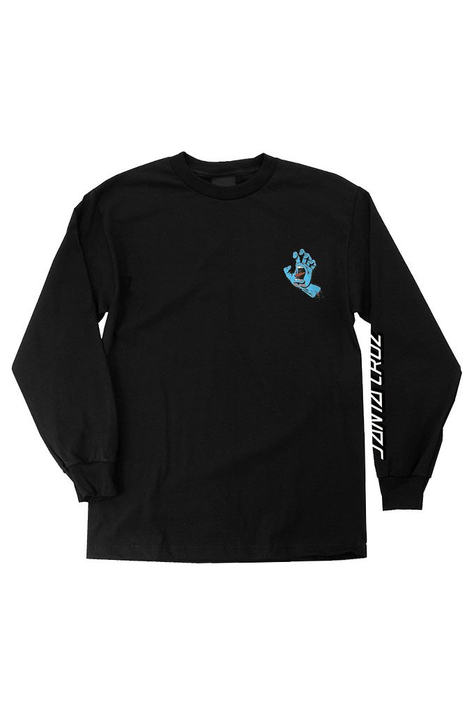 Santa Cruz Screaming Hand Long Sleeve Tee - Mainland Skate & Surf