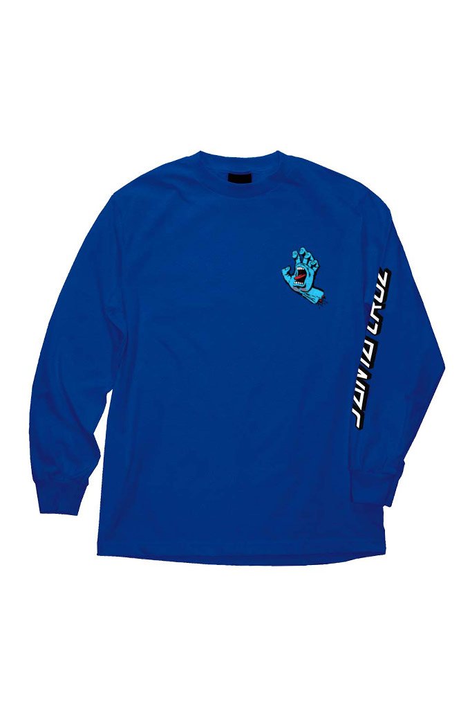 Santa Cruz Screaming Hand Long Sleeve Tee - Mainland Skate & Surf