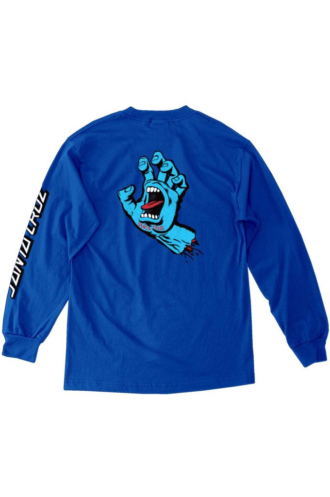 Santa Cruz Screaming Hand Long Sleeve Tee - Mainland Skate & Surf