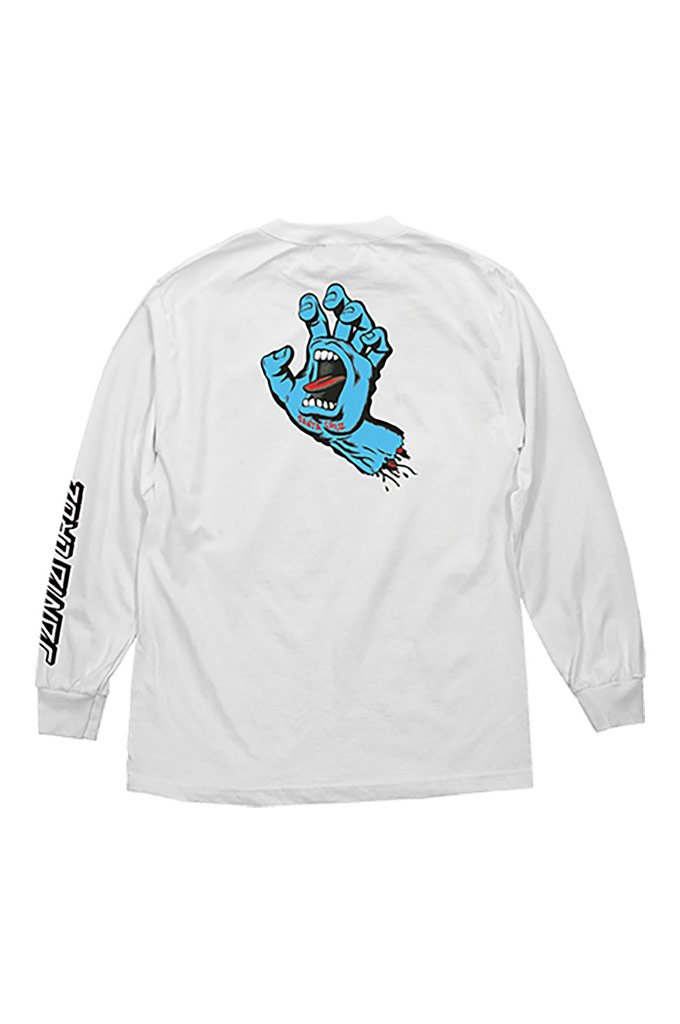 Santa Cruz Screaming Hand Long Sleeve Tee - Mainland Skate & Surf