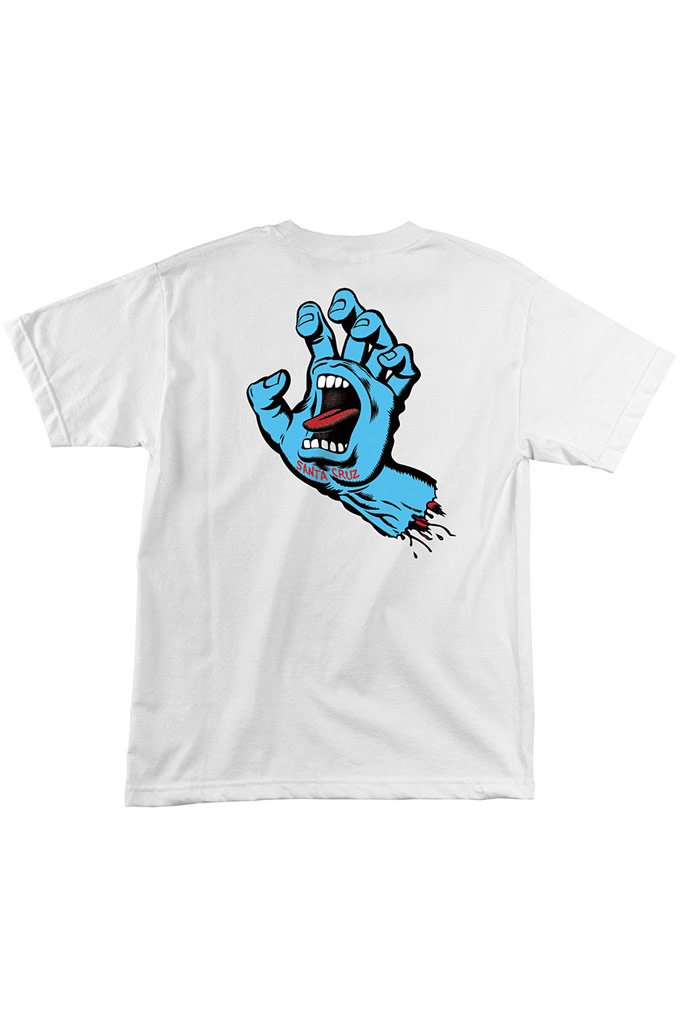 Santa Cruz Screaming Hand Regular Tee - Mainland Skate & Surf