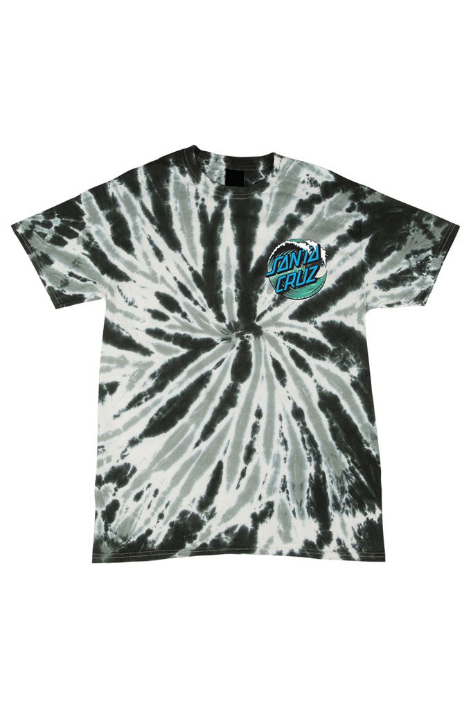 Santa Cruz Wave Dot Regular Youth Tee - Mainland Skate & Surf