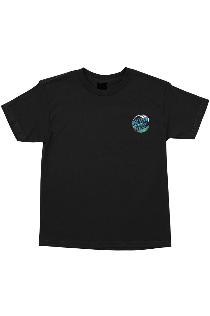 Santa Cruz Wave Dot Regular Youth Tee - Mainland Skate & Surf