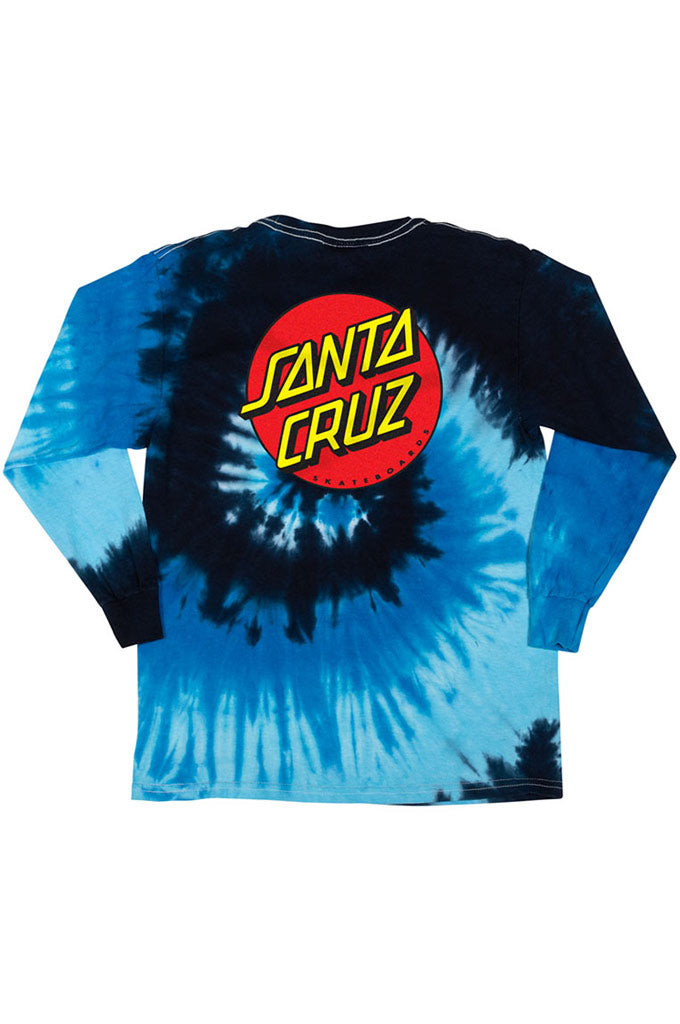 Santa Cruz Classic Dot Long Sleeve Youth Tee