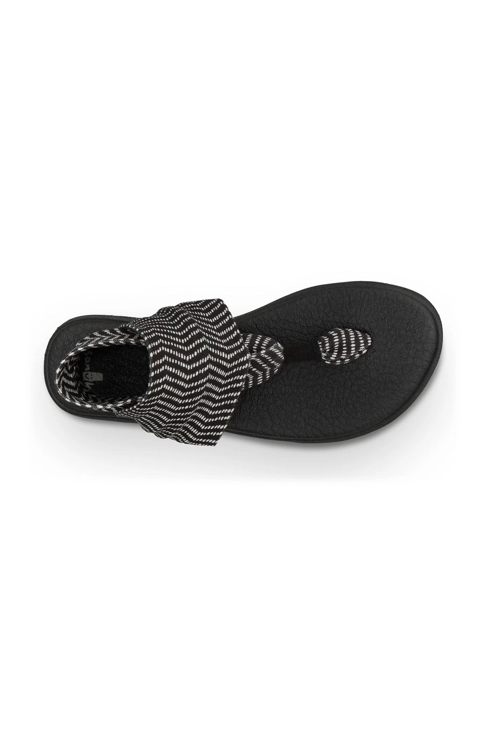 Sanuk yoga sling sandals black sales