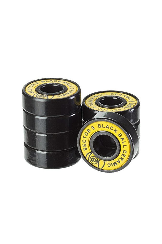 Sector 9 Black Ball Ceramic Bearings