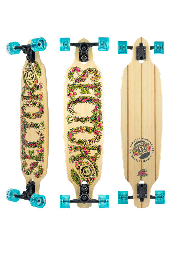 Sector 9 Fractal Flora Complete Longboard -