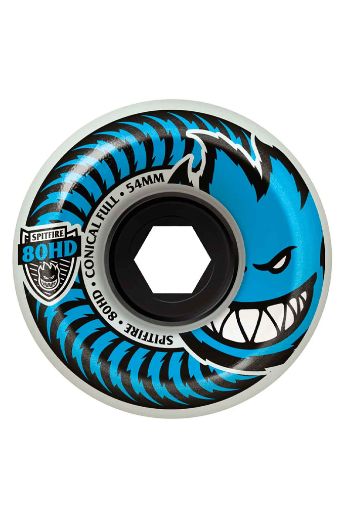 新品 SPITFIRE 80HD Classic Full 54mm Spitfire 80HD Conical Full Wheels 54mm – Mainland Skate & Surf
