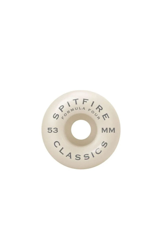 Spitfire F4 99 Classic 53mm Wheels – Mainland Skate & Surf Spitfire F4 99 Classic 53mm Wheels – Mainland Skate & Surf