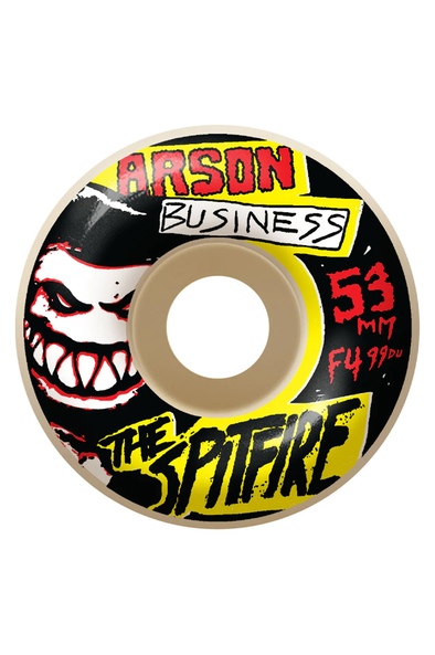 Spitfire F4 99 Arson Business Classic Wheels 53mm