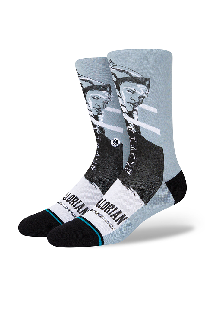 Stance X Star Wars Mandalorian Ahsoka West Crew Socks