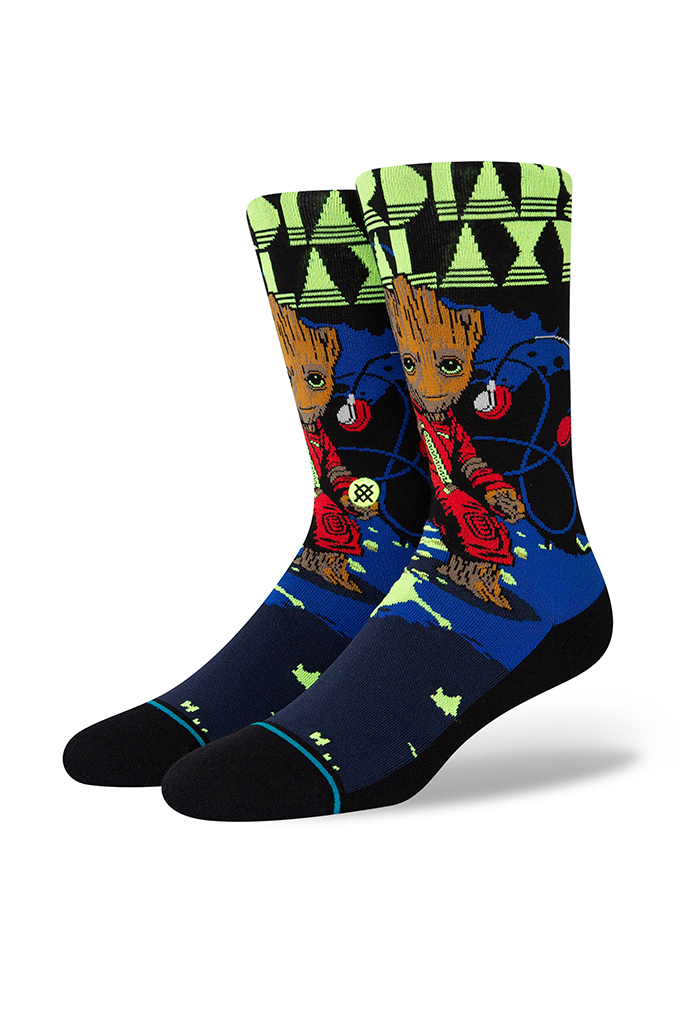 Marvel Guardians of the Galaxy Groot 3-Pair Ankle Socks Pack – Atomic Flare