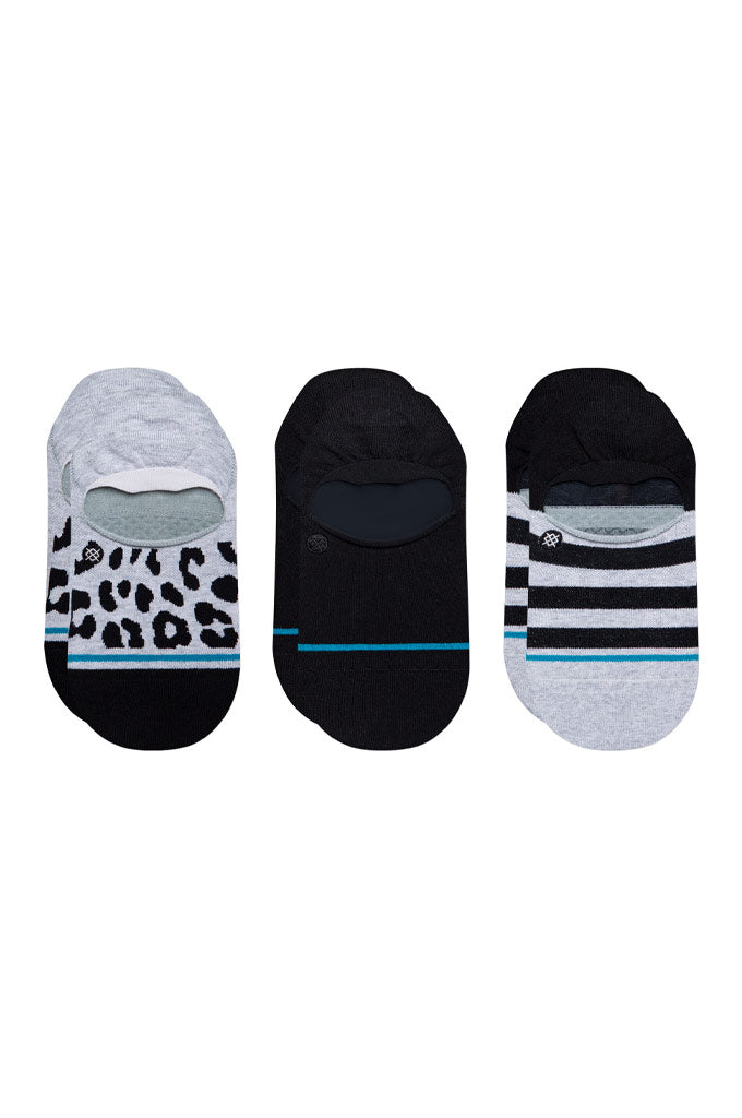 Stance Leopard No Show Socks - 3 Pack