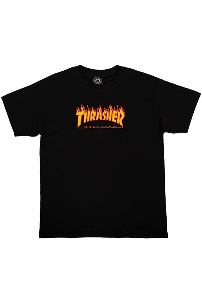 Thrasher Flame Logo Youth Tee