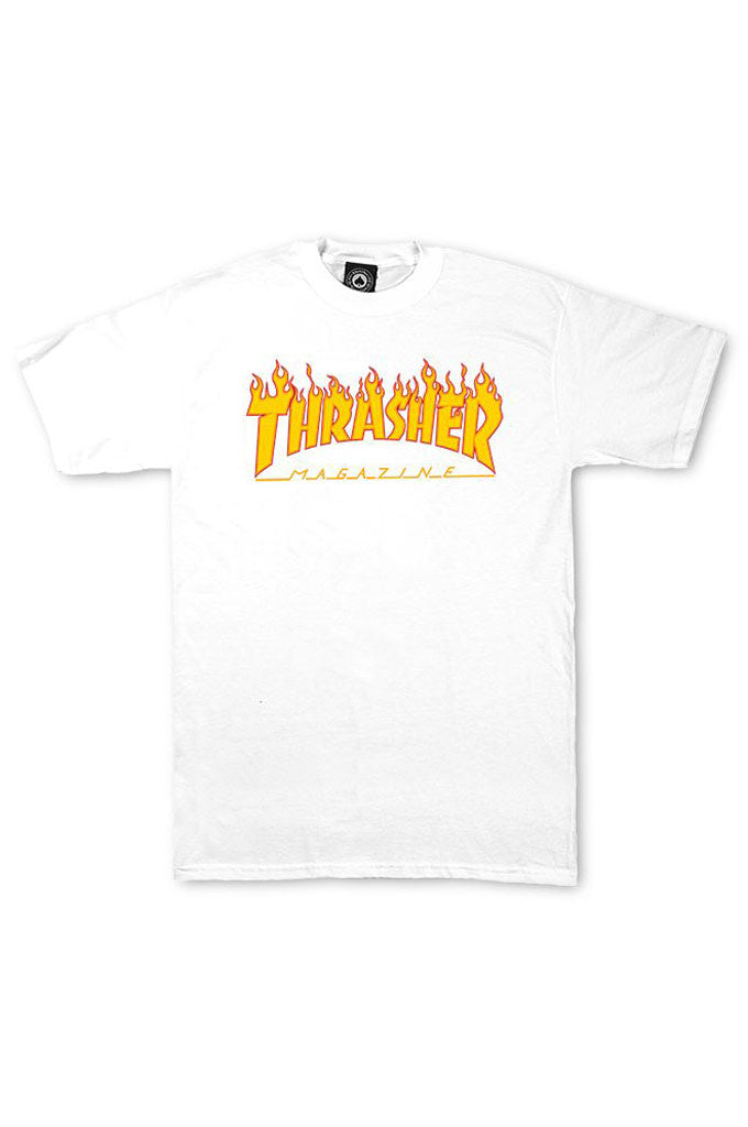 Thrasher Flame Tee - Mainland Skate & Surf