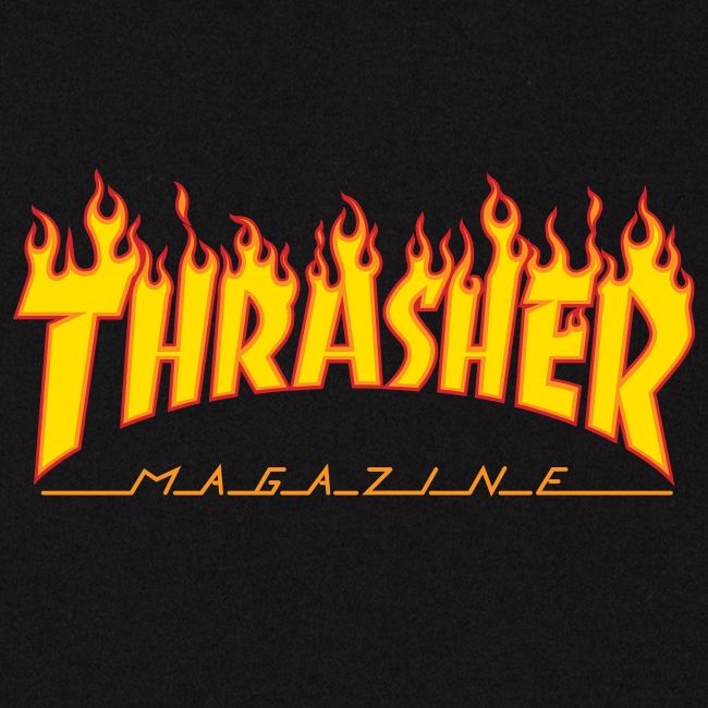 Thrasher Flame Tee - Mainland Skate & Surf