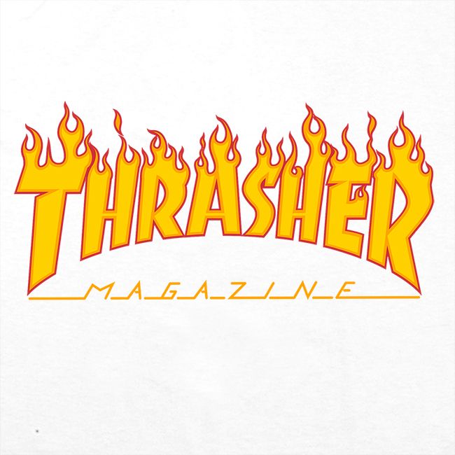 Thrasher Flame Tee - Mainland Skate & Surf