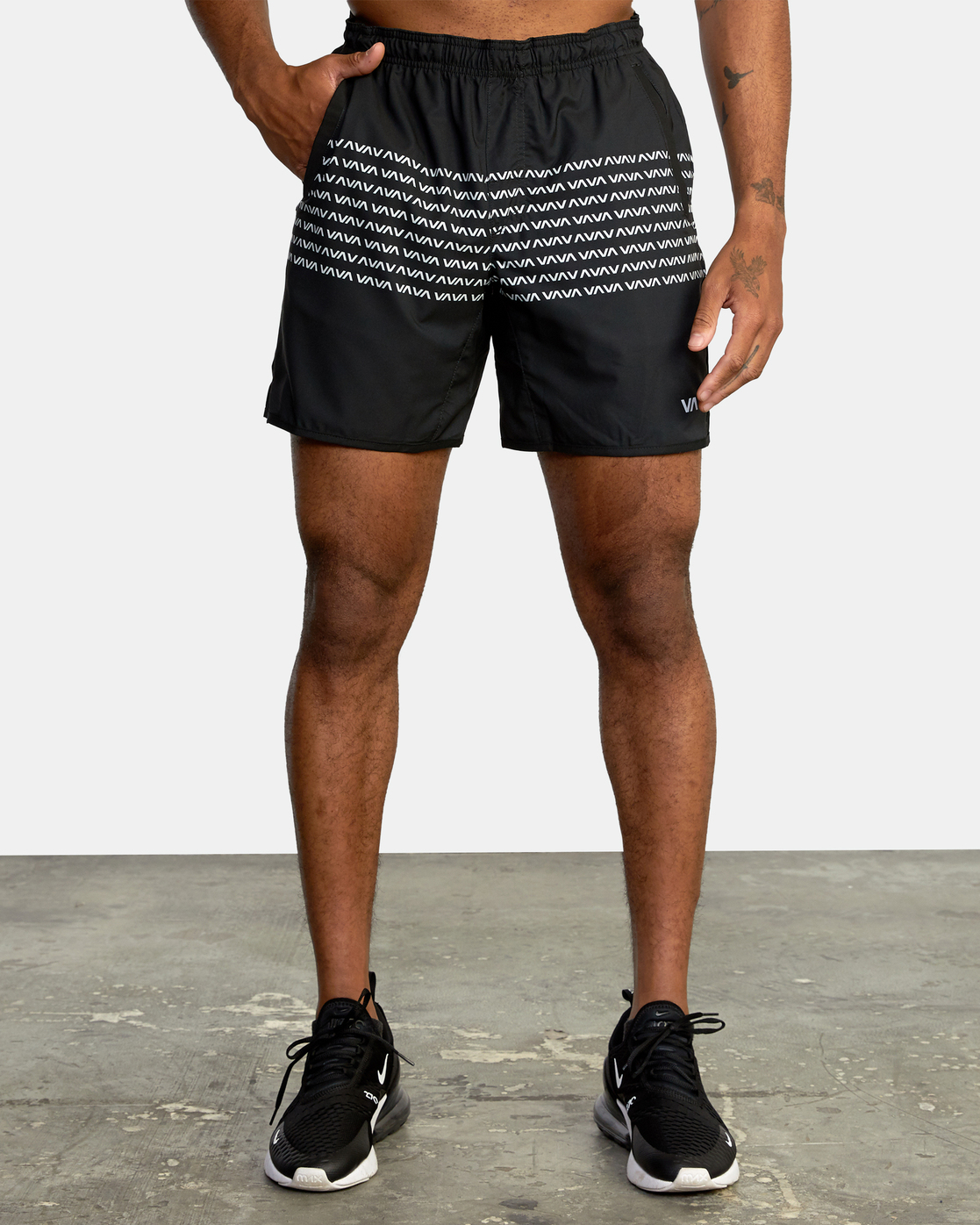 Rvca top running shorts