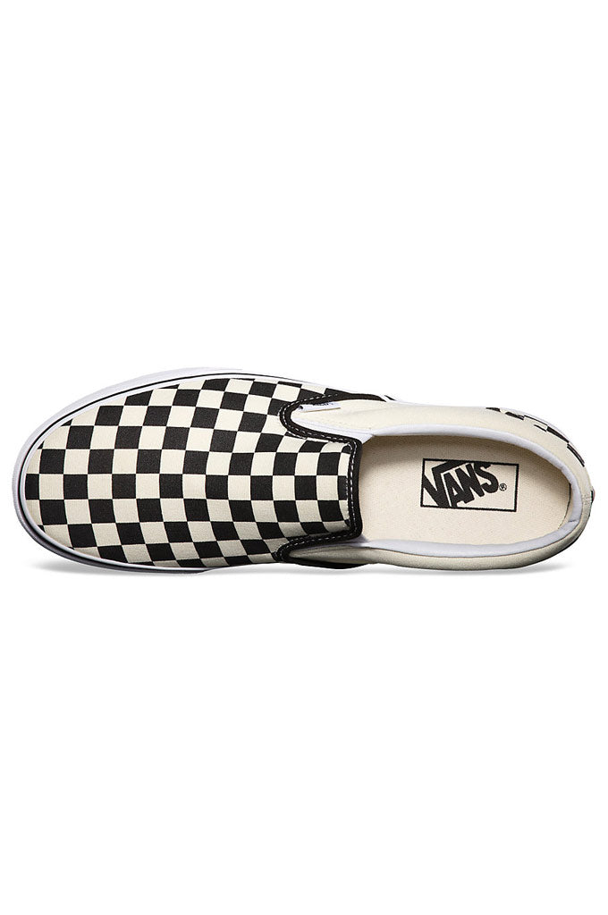 Vans Classic Checkerboard Slip On Shoes Mainland Skate Surf