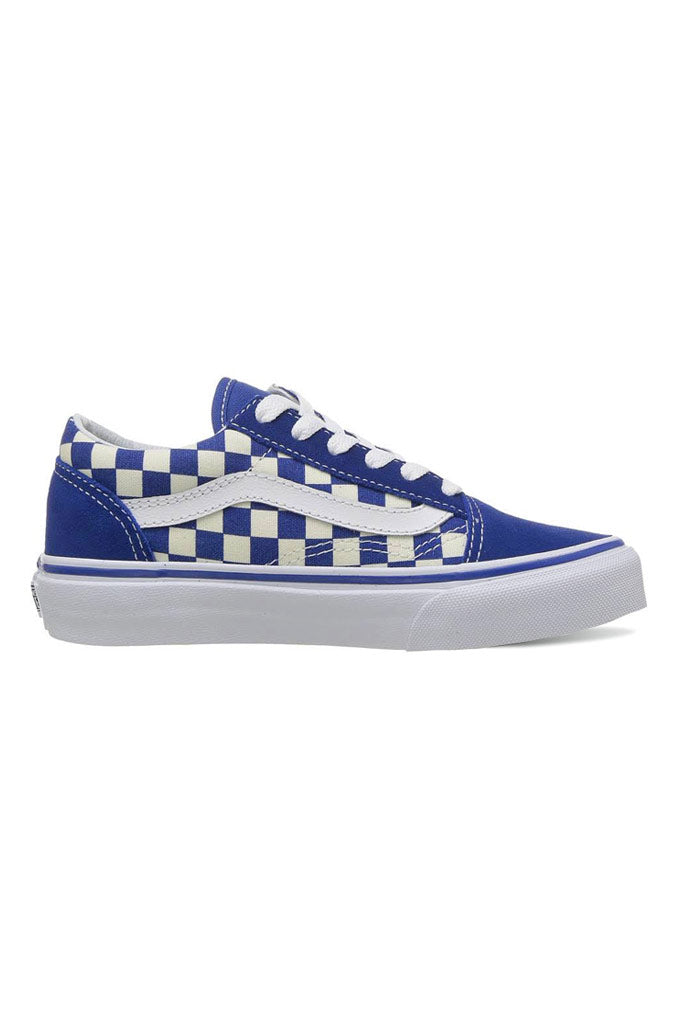 Vans Kids Primary Check Old Skool Shoes - Mainland Skate & Surf